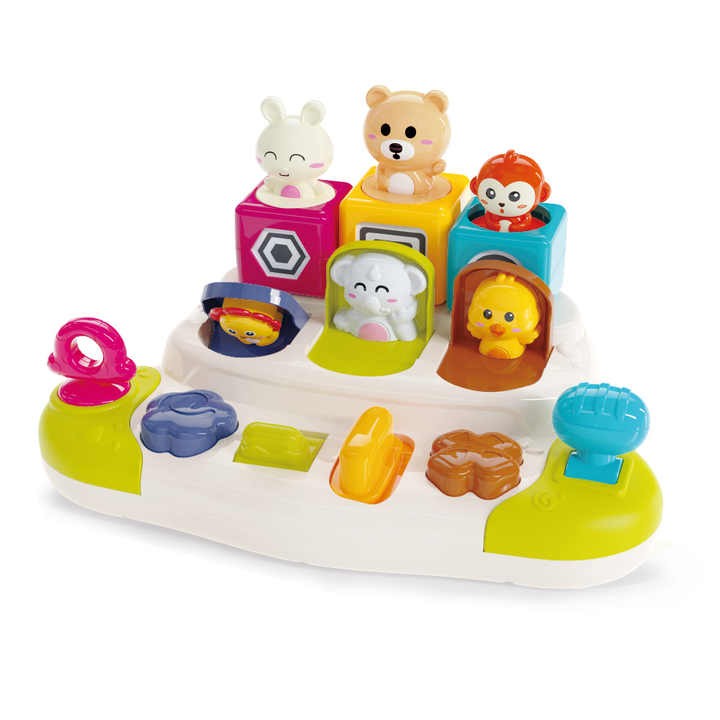 Juguetes Para Montessori Sensory Baby Pop up Animal Toy Activity Learning Educational Toys for Kids